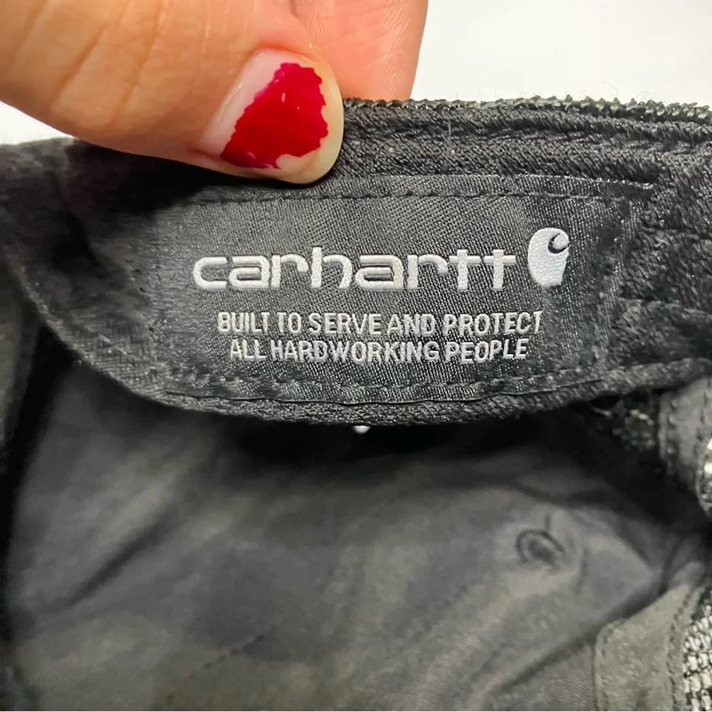 Carhartt trucker hat black youth one size fits most casual outdoor‎ trendy